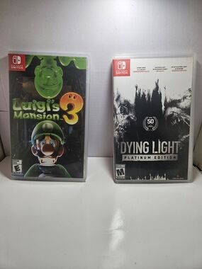 Nintendo Luigi's Mansion 3 – Dying Light Platnuim Edition Cases Only
